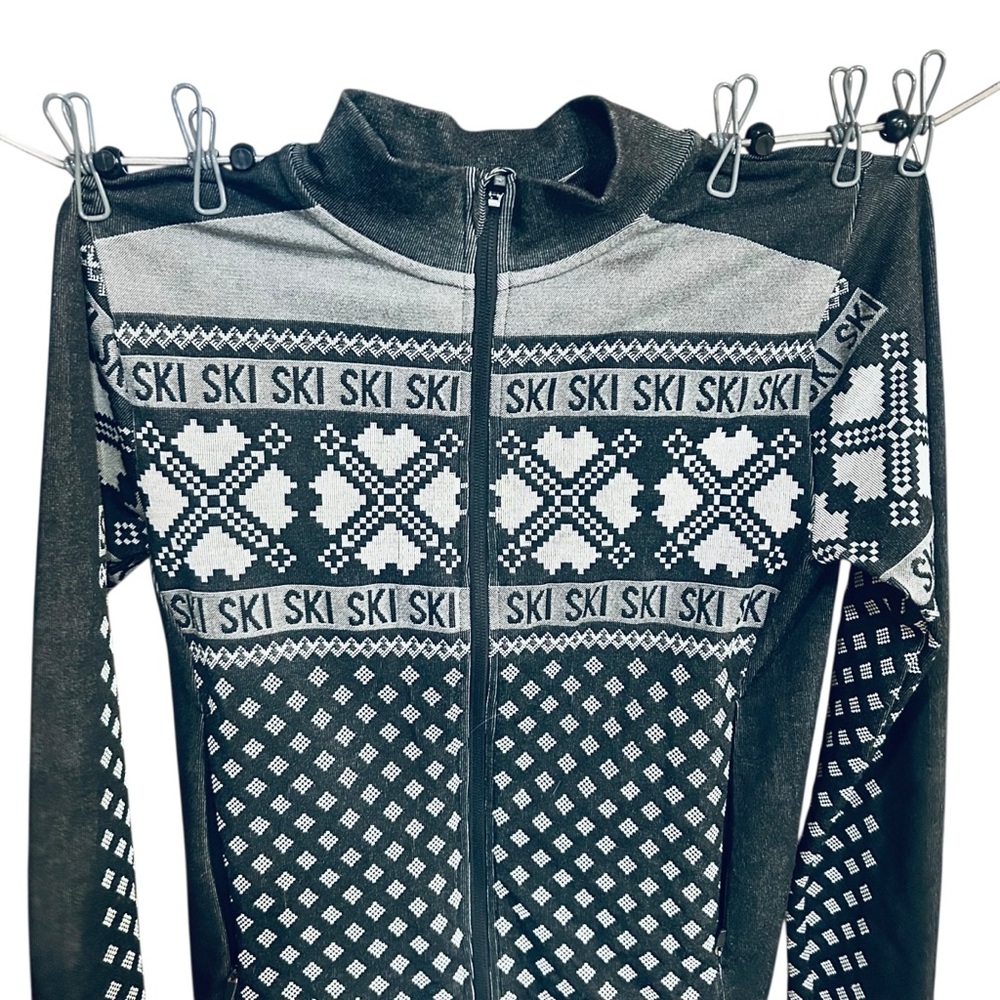 Ambition Monochrome Patterned Jacket - image 2